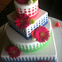 Wedding Cake with Dots