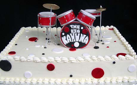 Drum Set Cake