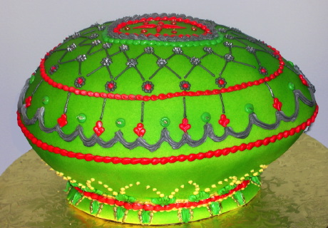 Faberge Egg Cake