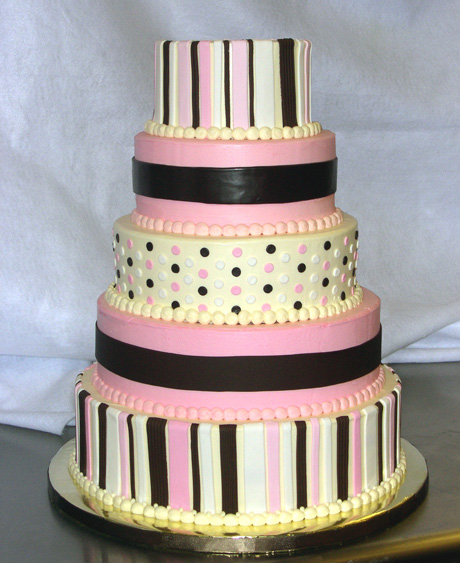 Ice Cream Shoppe Wedding Cake