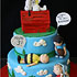 Peanuts Birthday Cake
