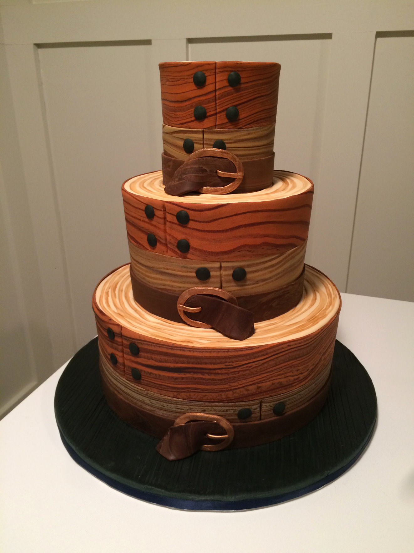 Wood Style Cake