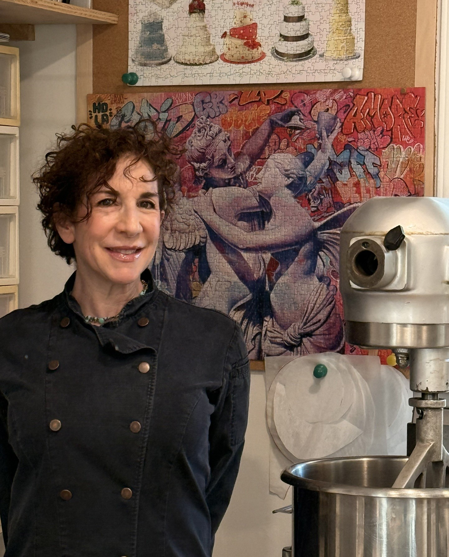 Michelle, pastry chef and owner of CakeSuite